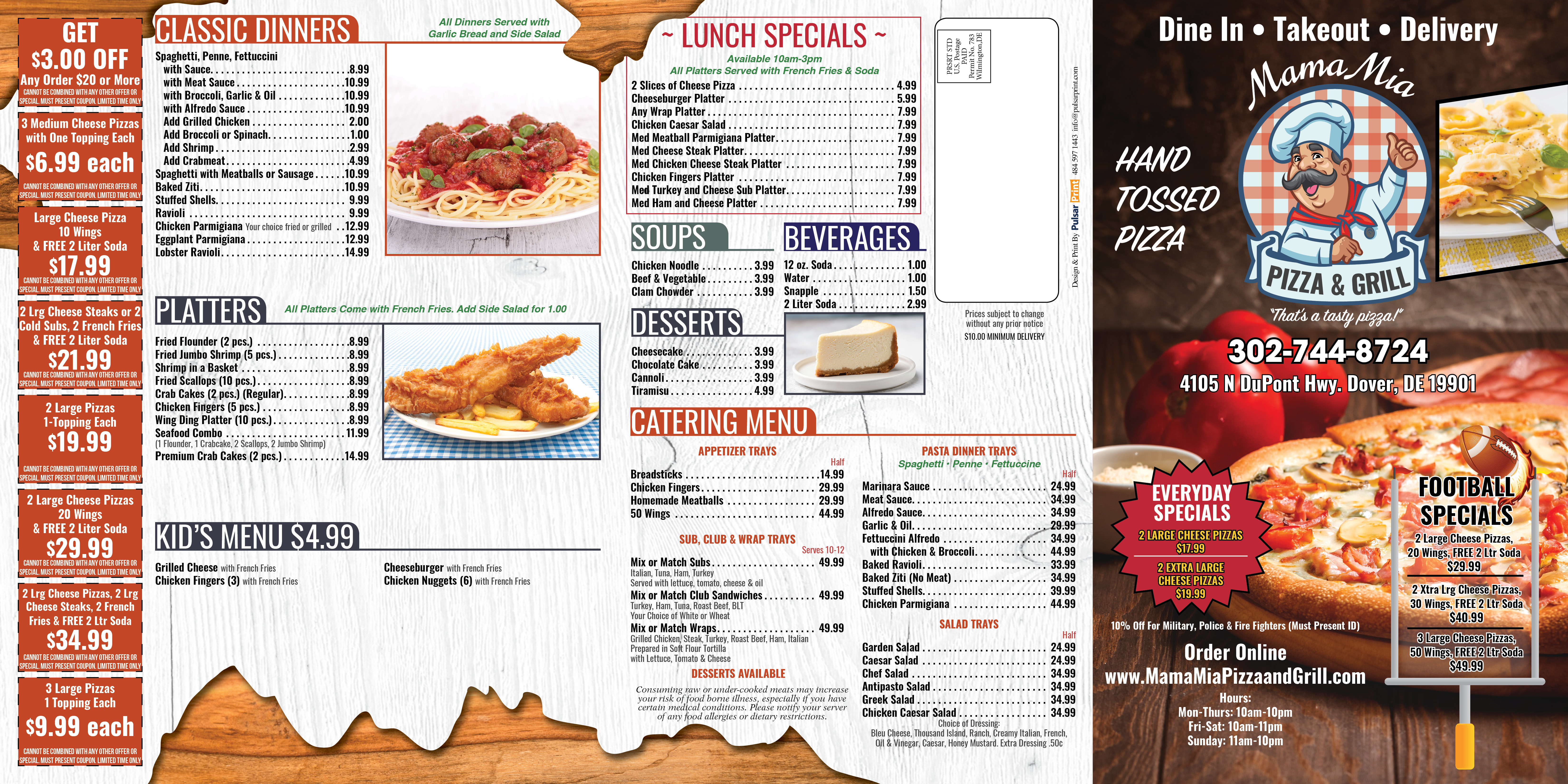 erektion glans Lyrical Our Menu | Mama Mia Pizza and Grill
